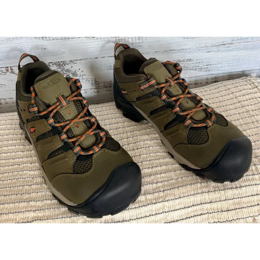NIB KEEN Utility Lansing Low Steel Toe Work Shoes Men’s 11 EE Wide